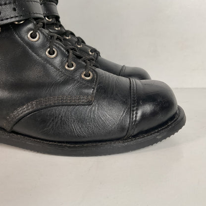 Vintage Harley Davidson Tall Lace Up Boots | USA Made | Men’s 8 | Women’s 9