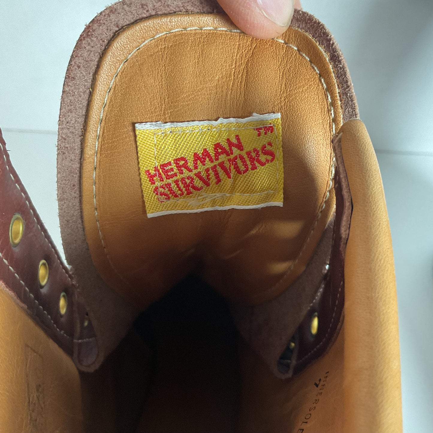 Vintage Herman Survivors’ Moc Toe Boots | USA Made | Men’s 7 | Women’s 8