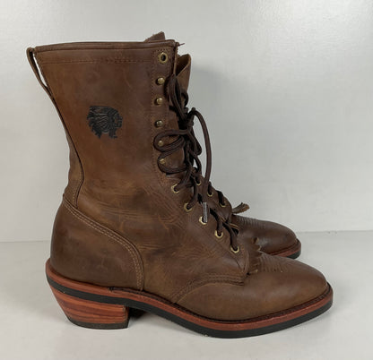 Chippewa Kiltie Packer Boots | Soft Toe | USA Made | Men’s 13 D