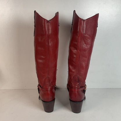 Vintage Wrangler Women’s Tall Harness Boots 7 M USA Made