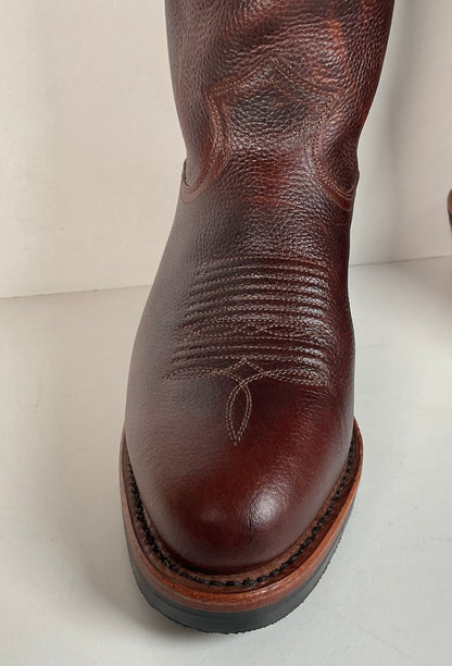 Chippewa Corbel Wellington Boots | Briar Pitstop | USA Made | Men’s 7.5 EE