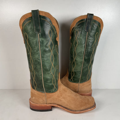 Anderson Bean Stampede Tall Top Cowboy Boots | Rough Out Suede | Men’s 11.5 EE