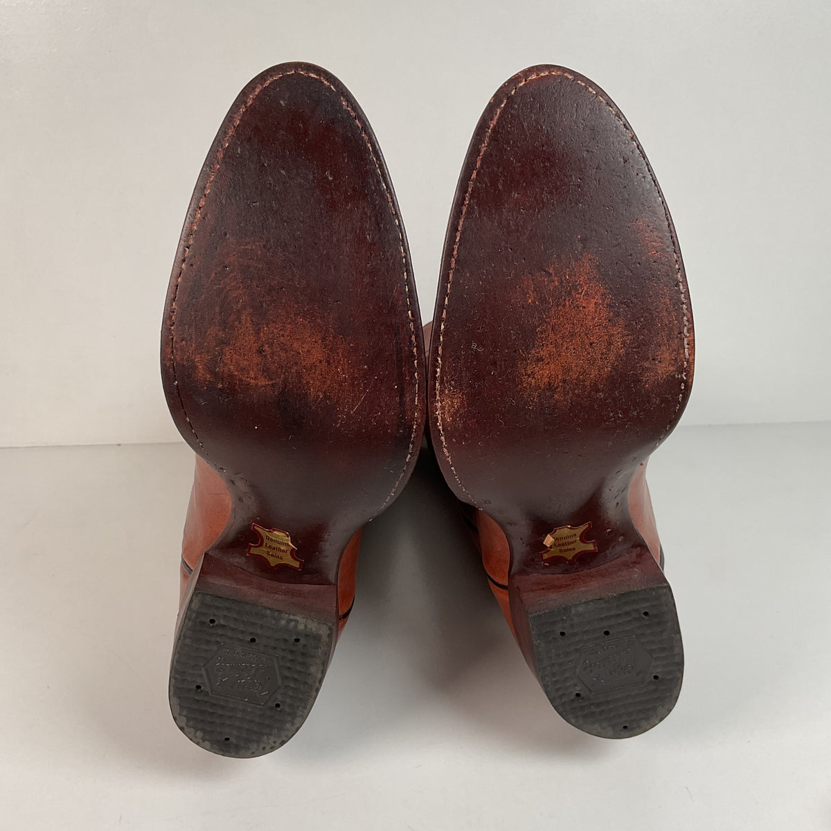 Vintage Tony Lama Chocolate Cow Cowboy Boots | Gold Label | Men’s 11 D