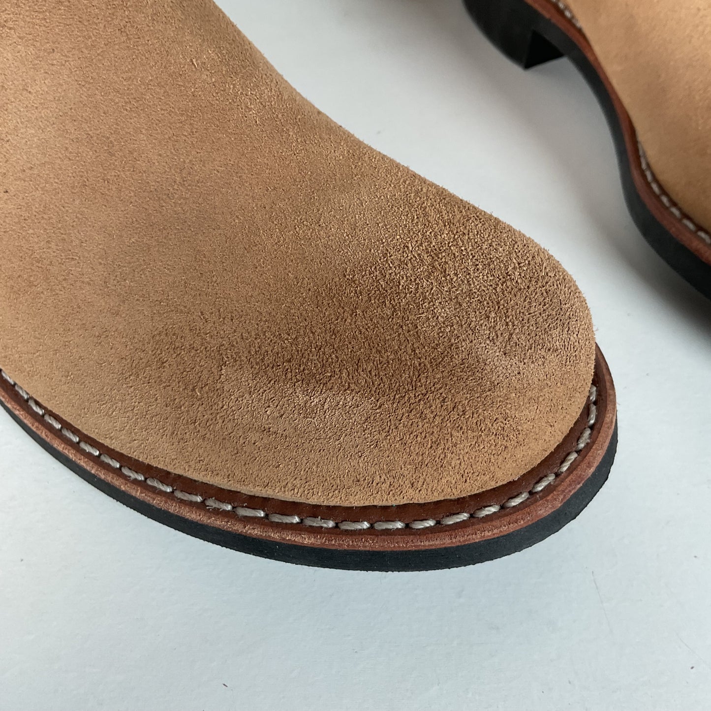 Red Wing Suede Engineer Boots | Rough Out | Sand Mojave | Women’s 8 B