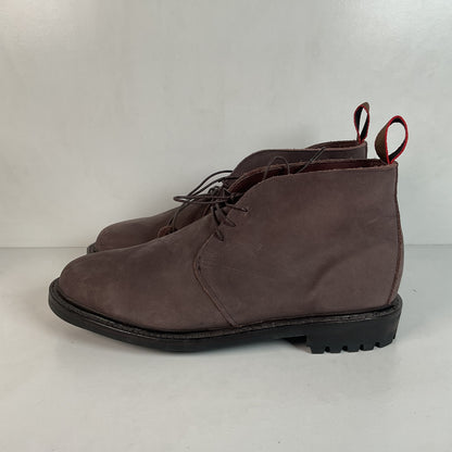 Allen Edmonds Grey Horween Nubuck Chukka Boots 9 3E Survey Port Washington