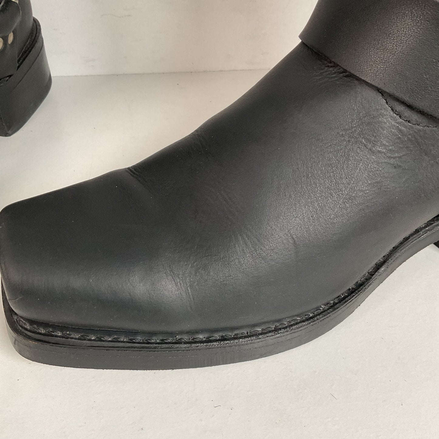 Vintage Durango Black Oiled Harness Boots | USA Made | Men’s 9 EE