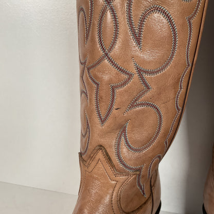 Vintage Tony Lama Gold Label Cowgirl Boots | USA Made | Men’s 5.5 | Women’s 6.5