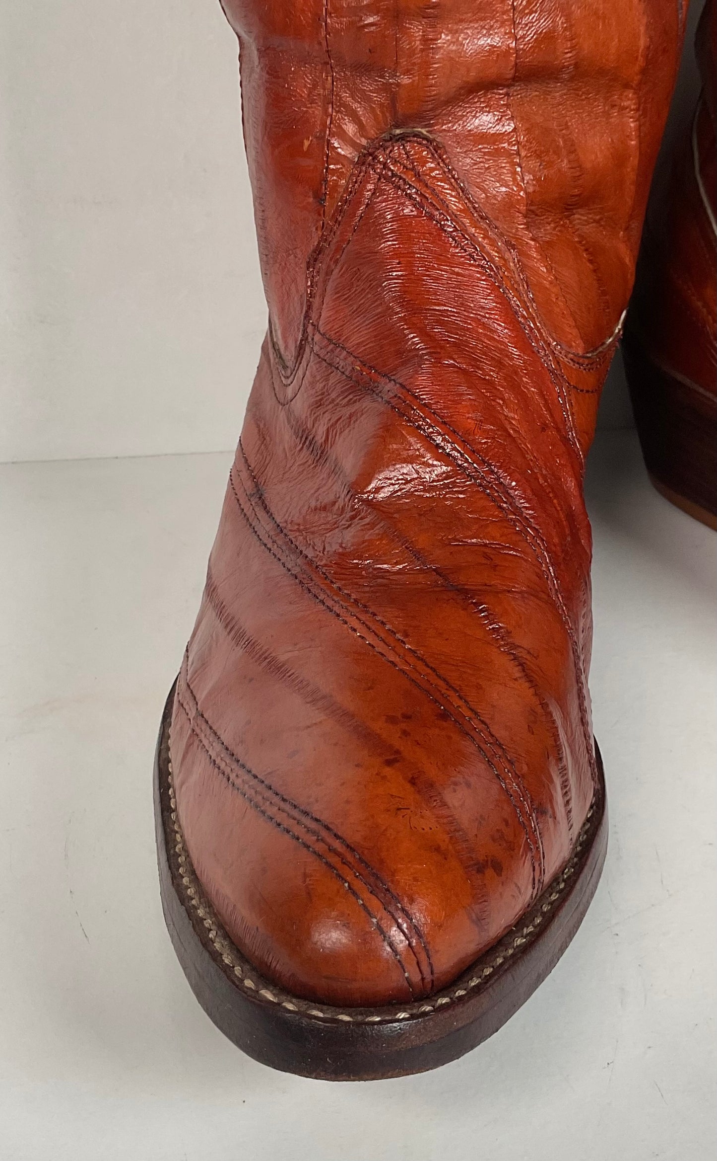 Full Eel Skin Cowboy Boots | Lee Shoes Custom | Exotic | Men’s 11