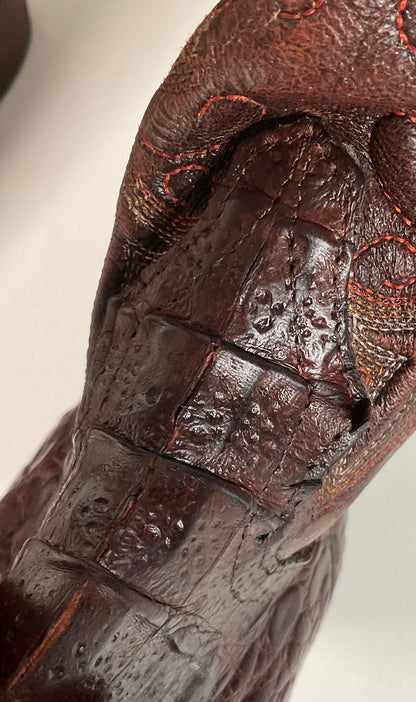 McClintock Hornback Caiman Cowboy Boots | Exotic | Men’s 9 D