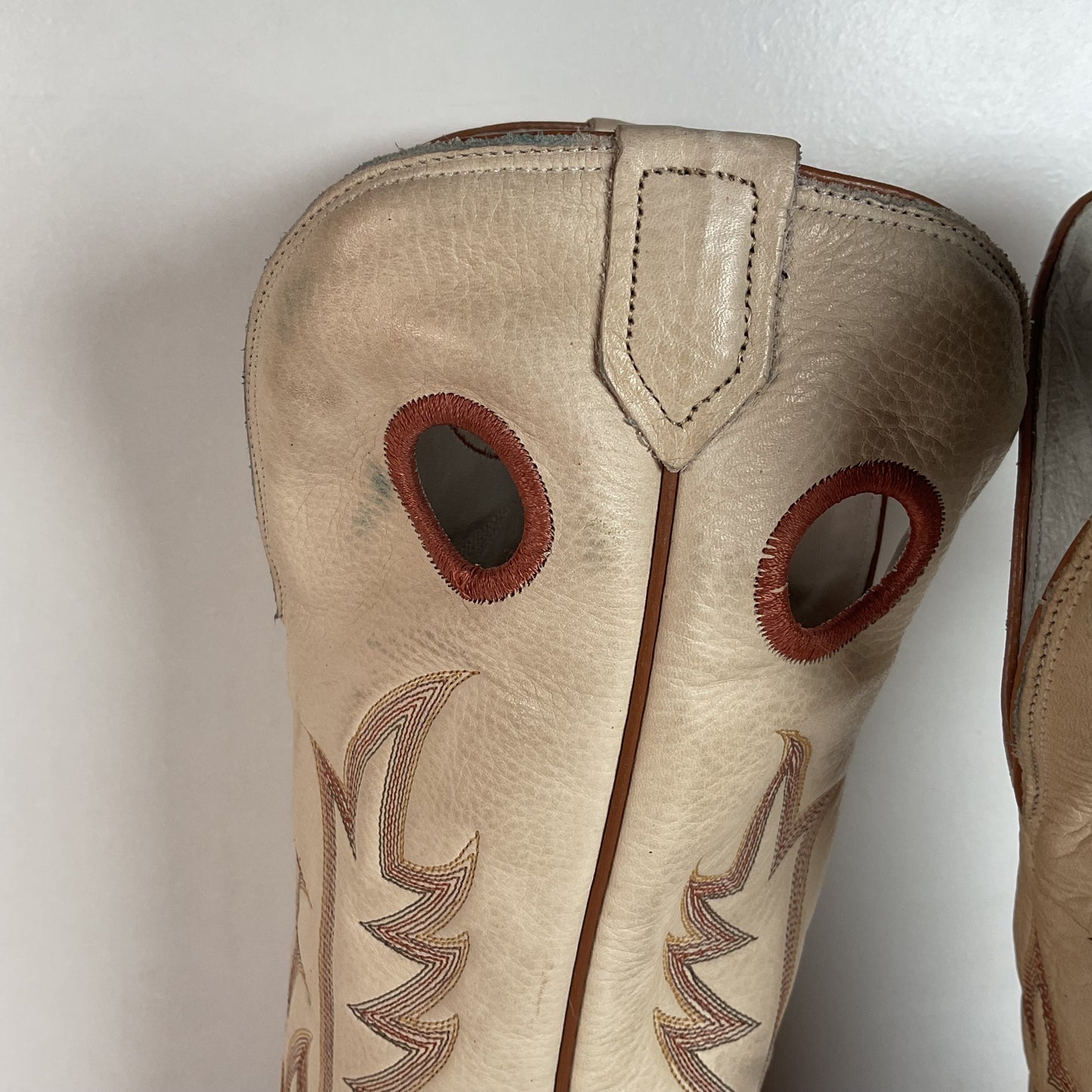 Tony Lama Buckaroo Cowboy Boots 12 D USA Made Sunset Renegade