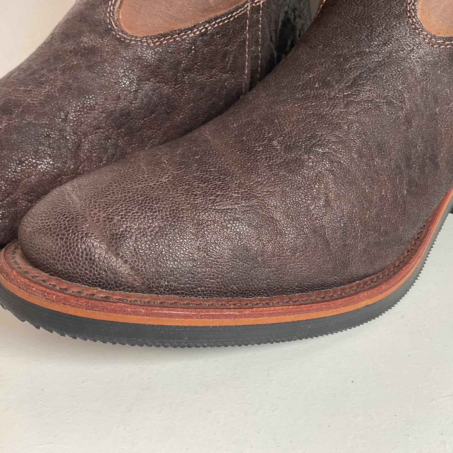 Chippewa Arroyo Wellington Boots 12 D Exotic Elephant