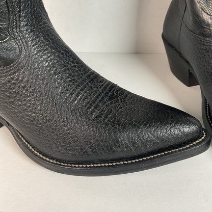 Vintage Nocona Bullhide Cowboy Boots | USA Made | Black | Men’s 8.5 D