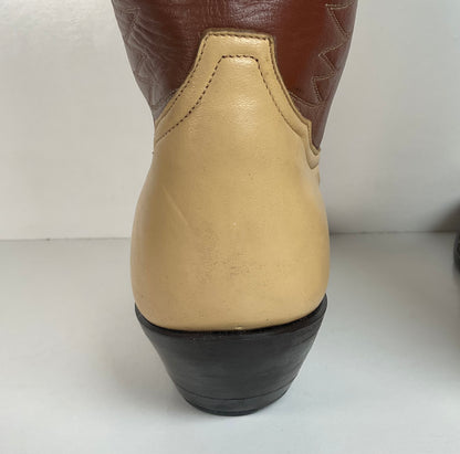 Tony Lama Urban Cowboy Boots | Lizard Wingtip | USA Made | Men’s 11 D