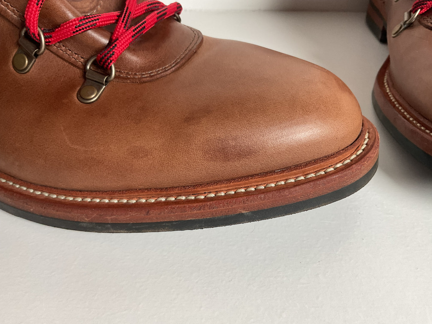 Oak Street Bootmakers Summit Hiking Boots 12 D Chromexcel USA Made
