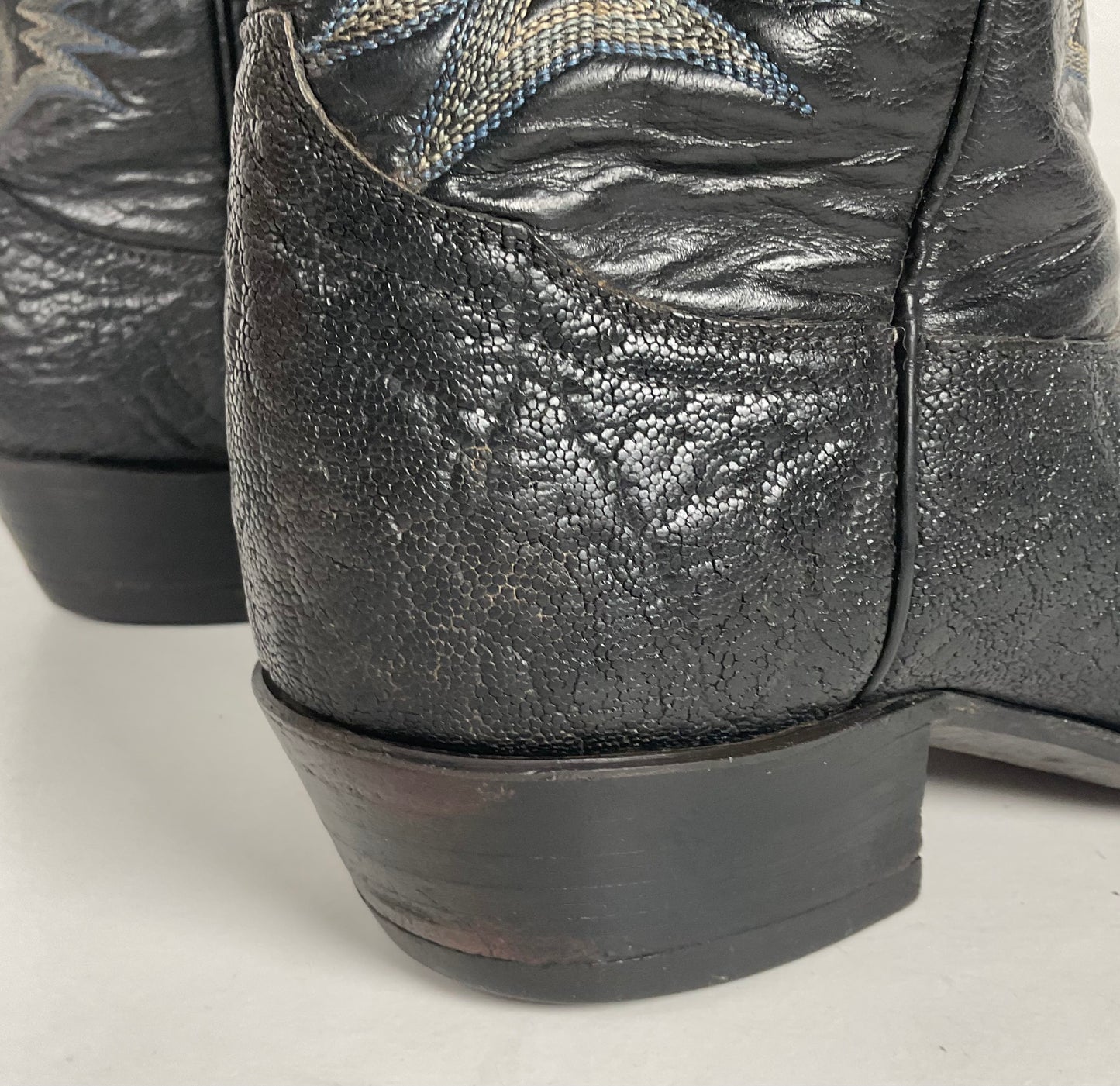 Vintage Tony Lama Cowboy Boots | Nocona Belt | Safari | Gold Label | Men’s 10 D