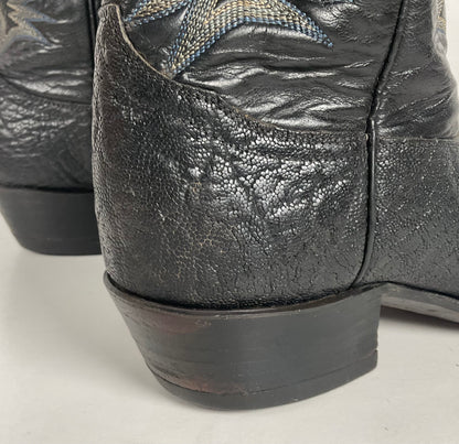 Vintage Tony Lama Cowboy Boots | Nocona Belt | Safari | Gold Label | Men’s 10 D