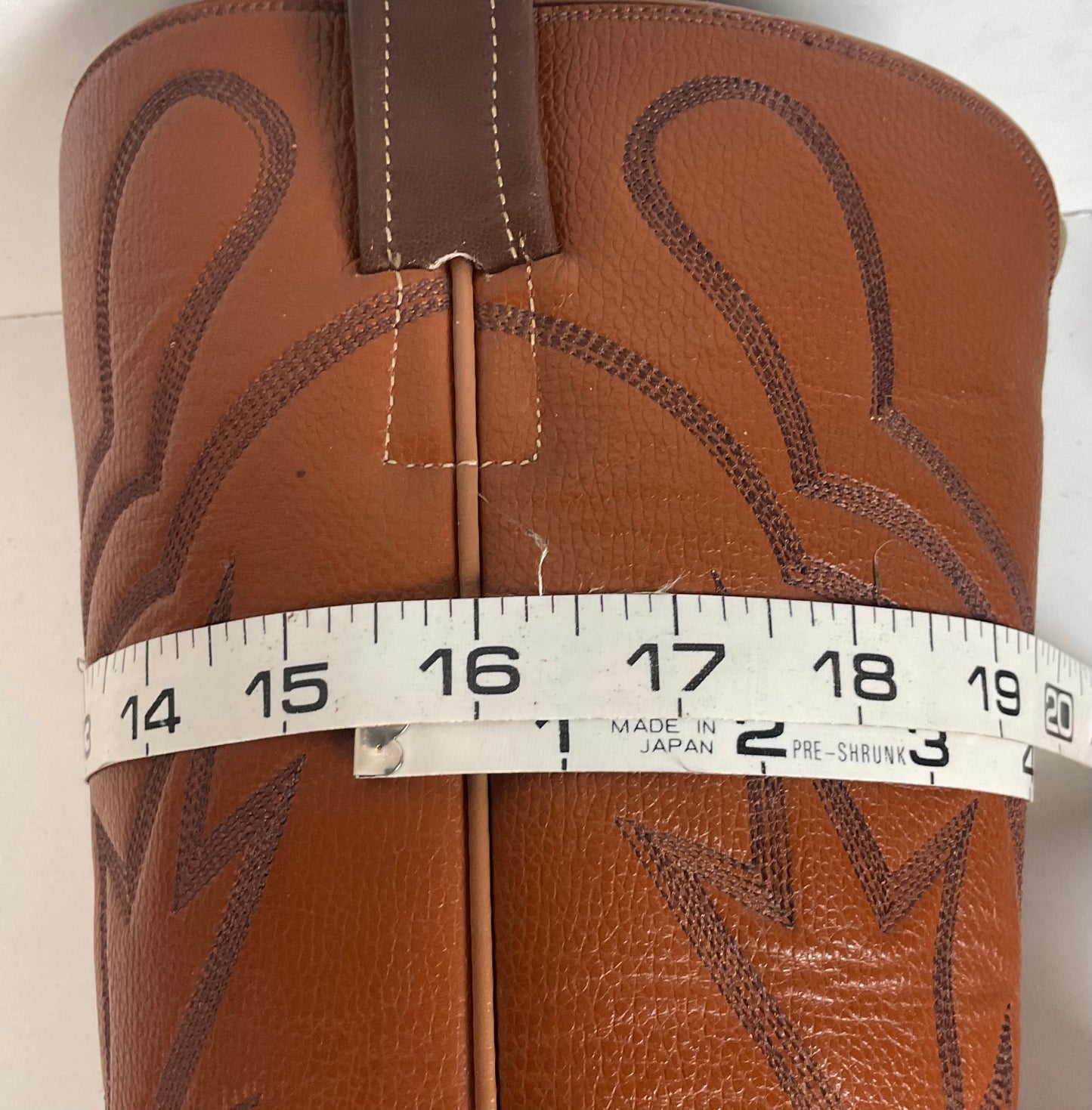 Jack Rowin Custom Cowboy Boots Men’s 9.5 Tall Stove Top Buckaroo
