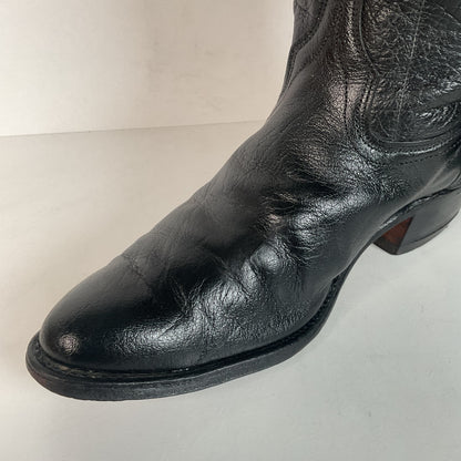 Vintage Wrangler Water Buffalo Cowboy Boots | 1960s-1970s | USA Made | 9.5 D