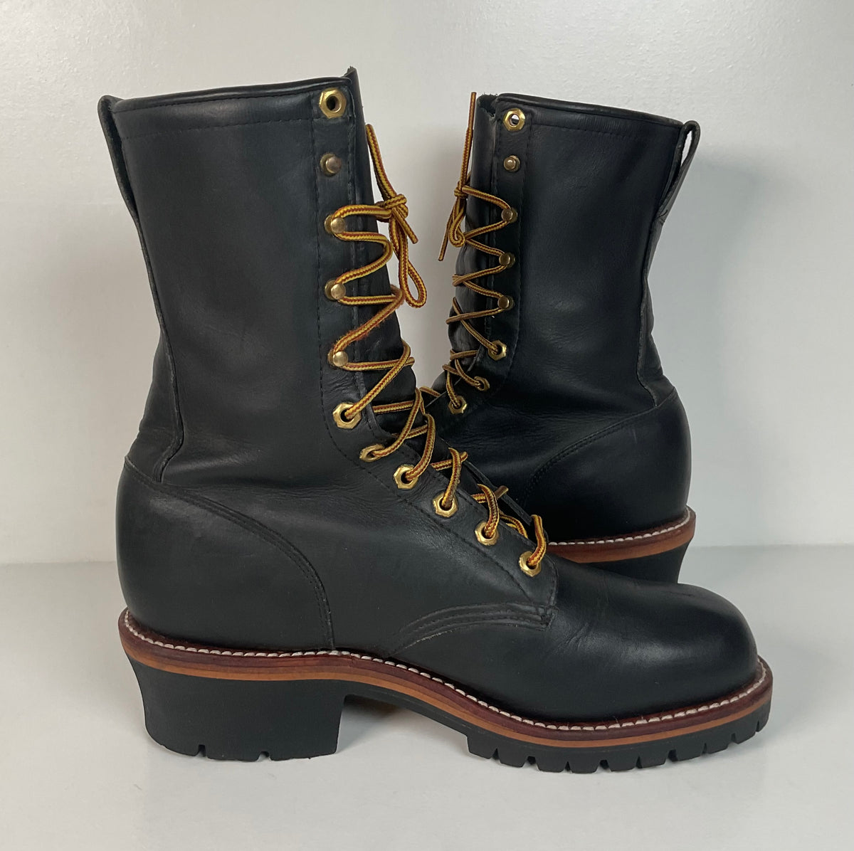 Vintage Chippewa Super Logger Boots | Soft Toe | USA Made | Men’s 9.5 D