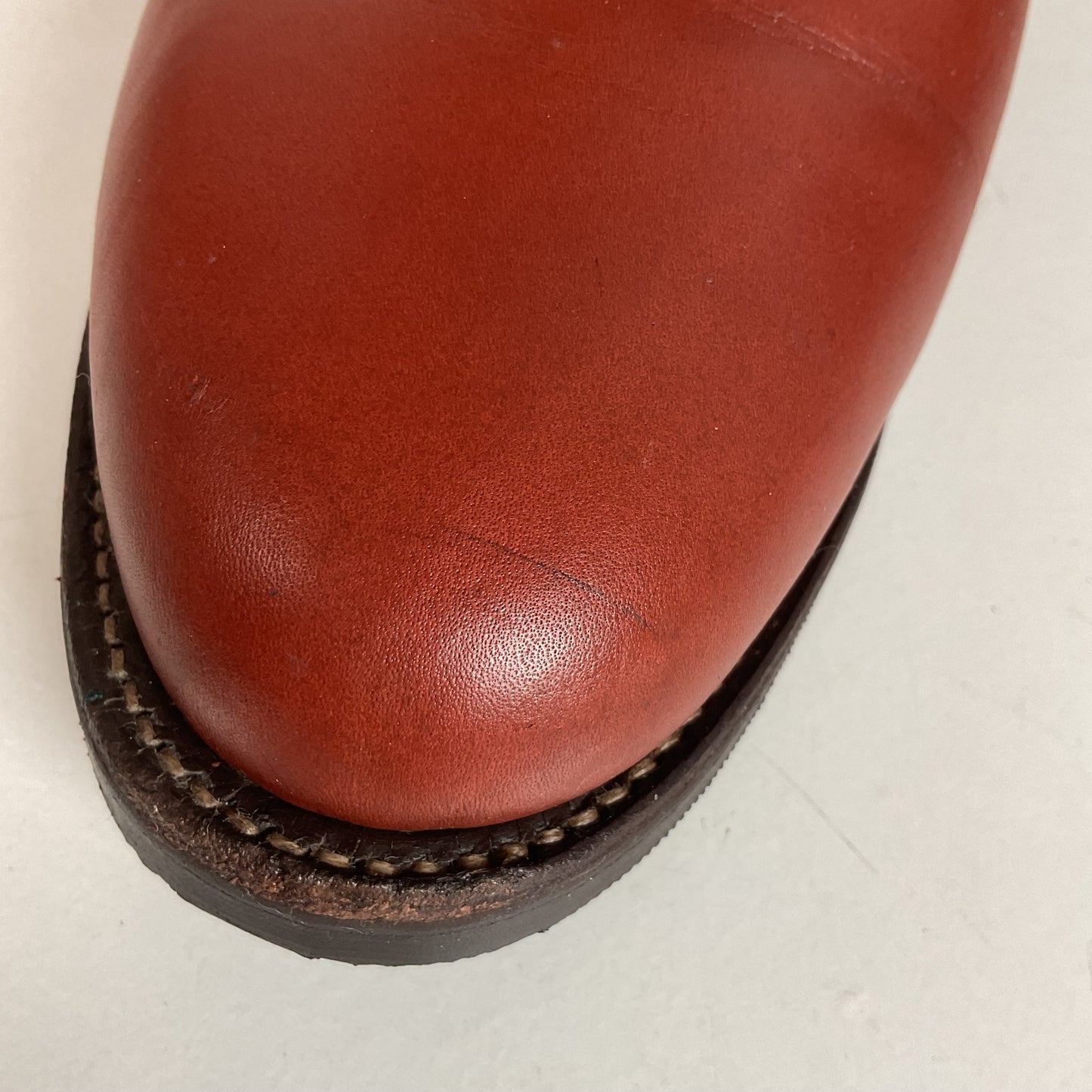 Vintage Justin Kiltie Packer Boots | Brick Caprice | USA Made | Men’s 12 B