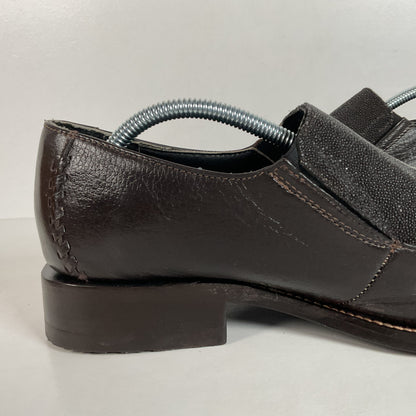 Stingray Mule Clogs | Western | Exotic | Dark Brown | Men’s 9