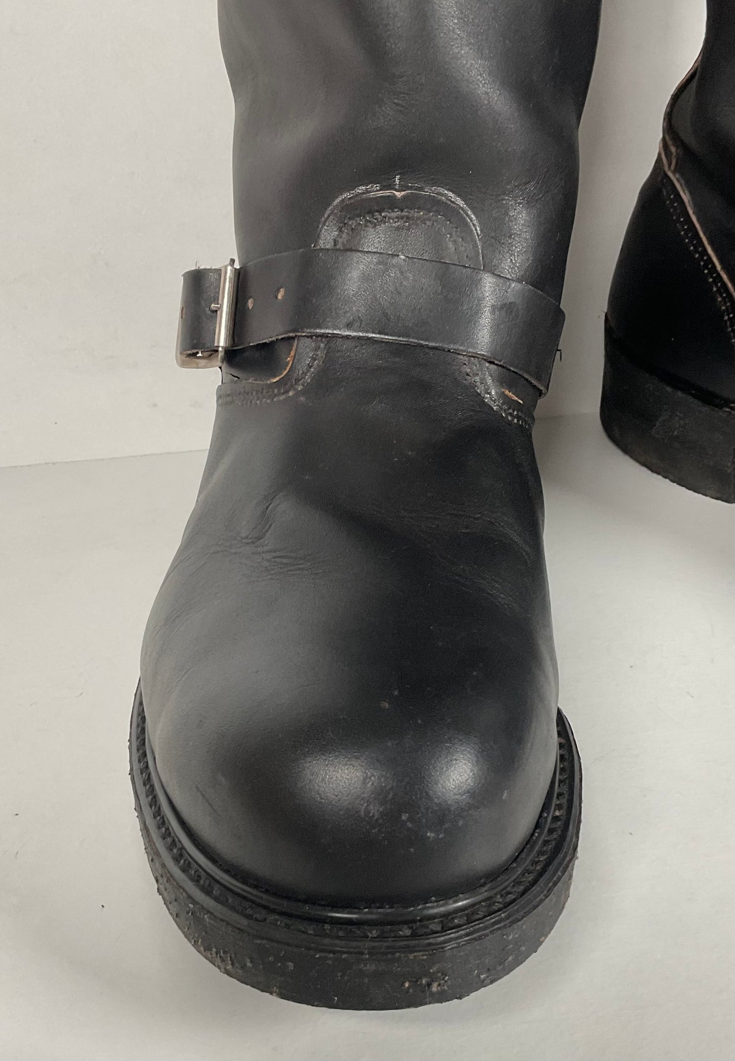 Vintage Carolina Tall Engineer Boots | Saftey Toe | USA Made | Wide | Men’s 12 W