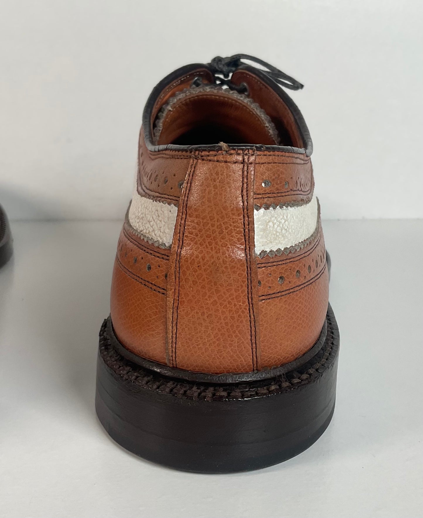 Vintage Johnston Murphy Spectator Shoes | Aristocraft | 1950s-1960s | 10 C