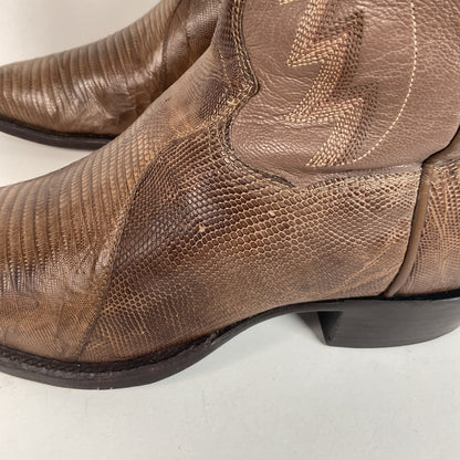 Vintage Panhandle Slim Teju Lizard Cowboy Boots | Men’s 9 D