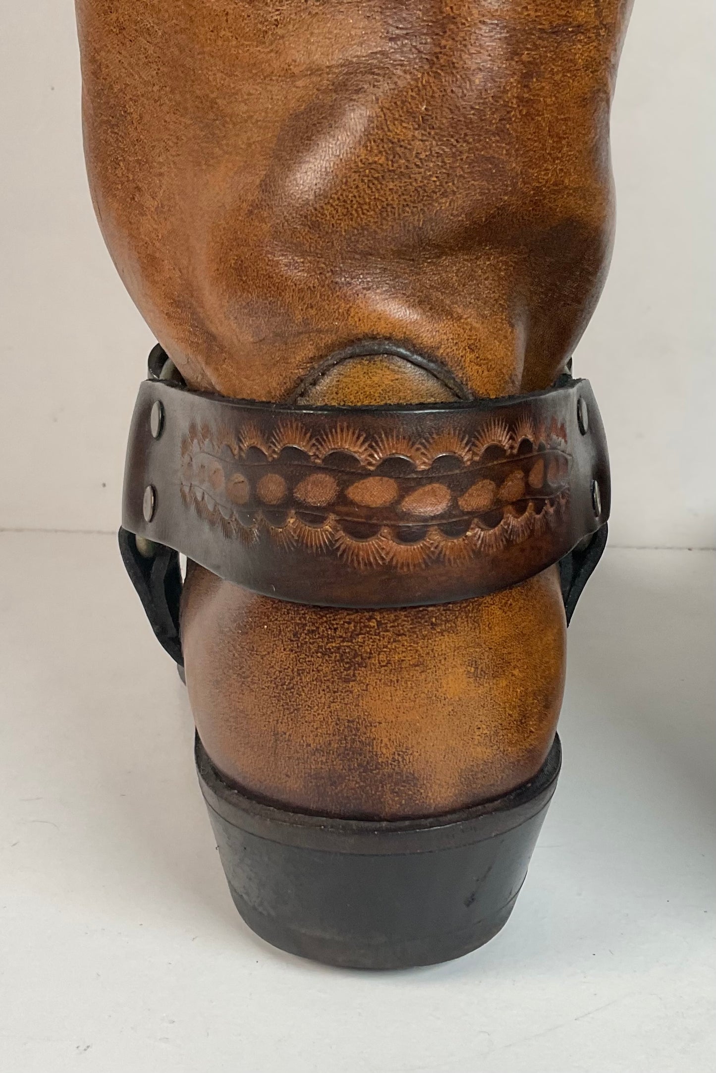 Vintage Frye Black Label Harness Boots Men’s 10 D USA Made