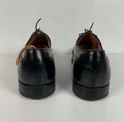 Vintage Johnston Murphy Oxford Shoes | USA Made | Classic Black | Men’s 12 D