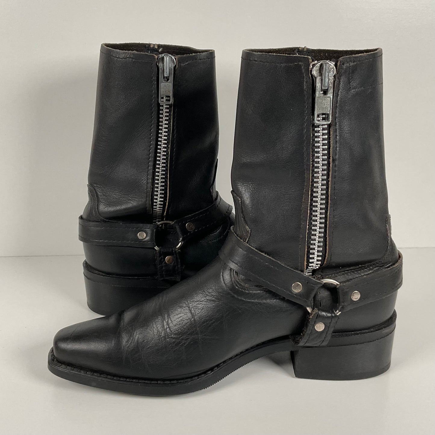Vintage Harley Davidson Ankle Boots | Harness | USA Made | Men’s 8 D