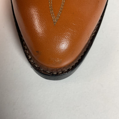 Vintage Tony Lama Longhorn Cowboy Boots | ￼Gold Label | Men’s 8.5 | Women’s 10