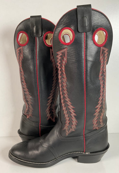 Vintage Texas Brand Buckaroo Cowboy Boots 10.5 EE USA Made