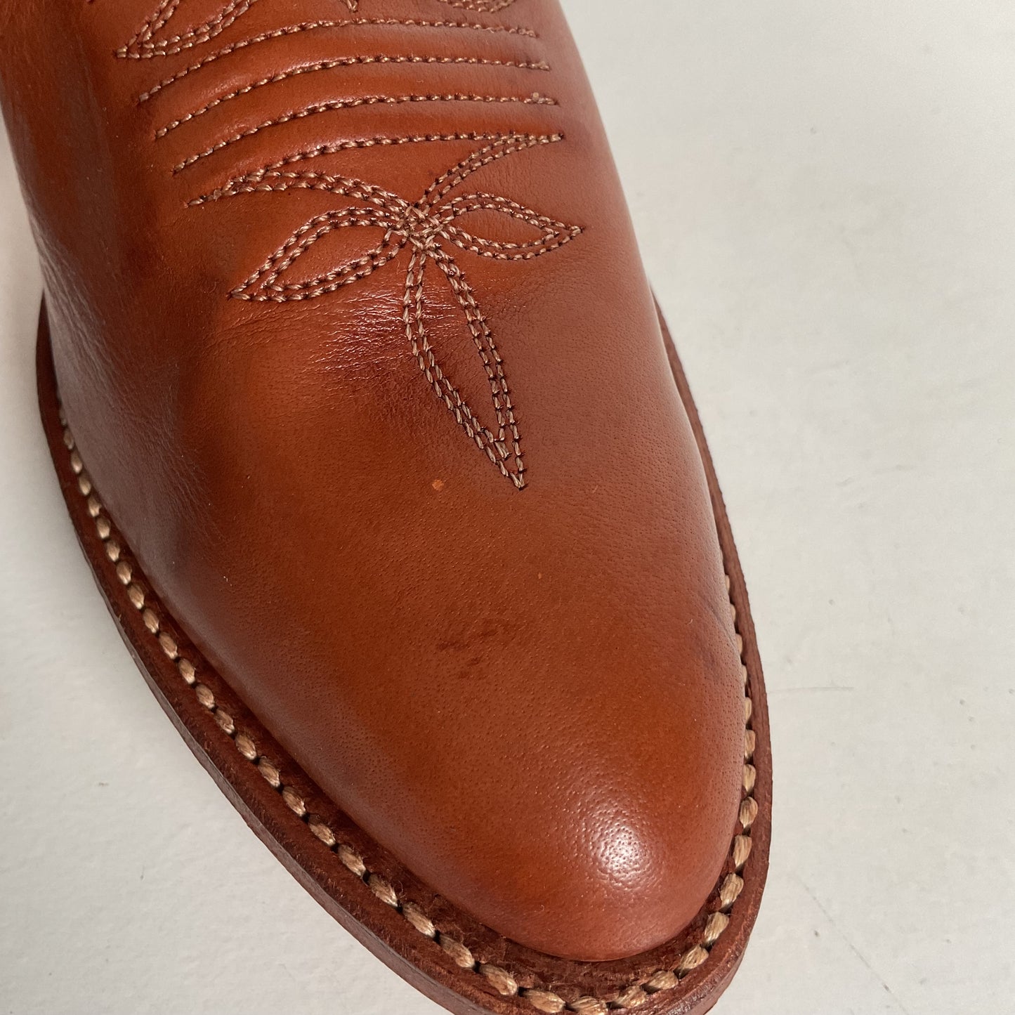 Vintage Dan Post Cowgirl Boots | USA Made | Tooled Inlays | Women’s 7 M