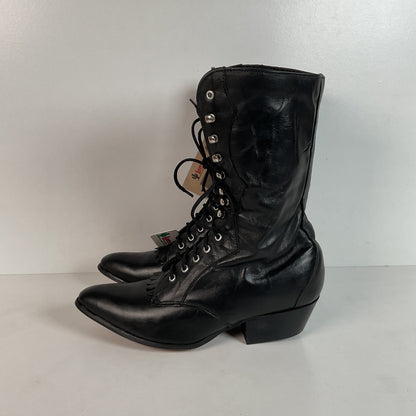 Laredo Edwardian Lace Up Boots | Western Packer | USA Made | Women’s 7 M