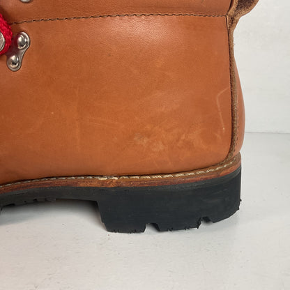 Vintage Knapp Mountaineering Boots | USA Made | Safety Toe | Stomper | 8.5