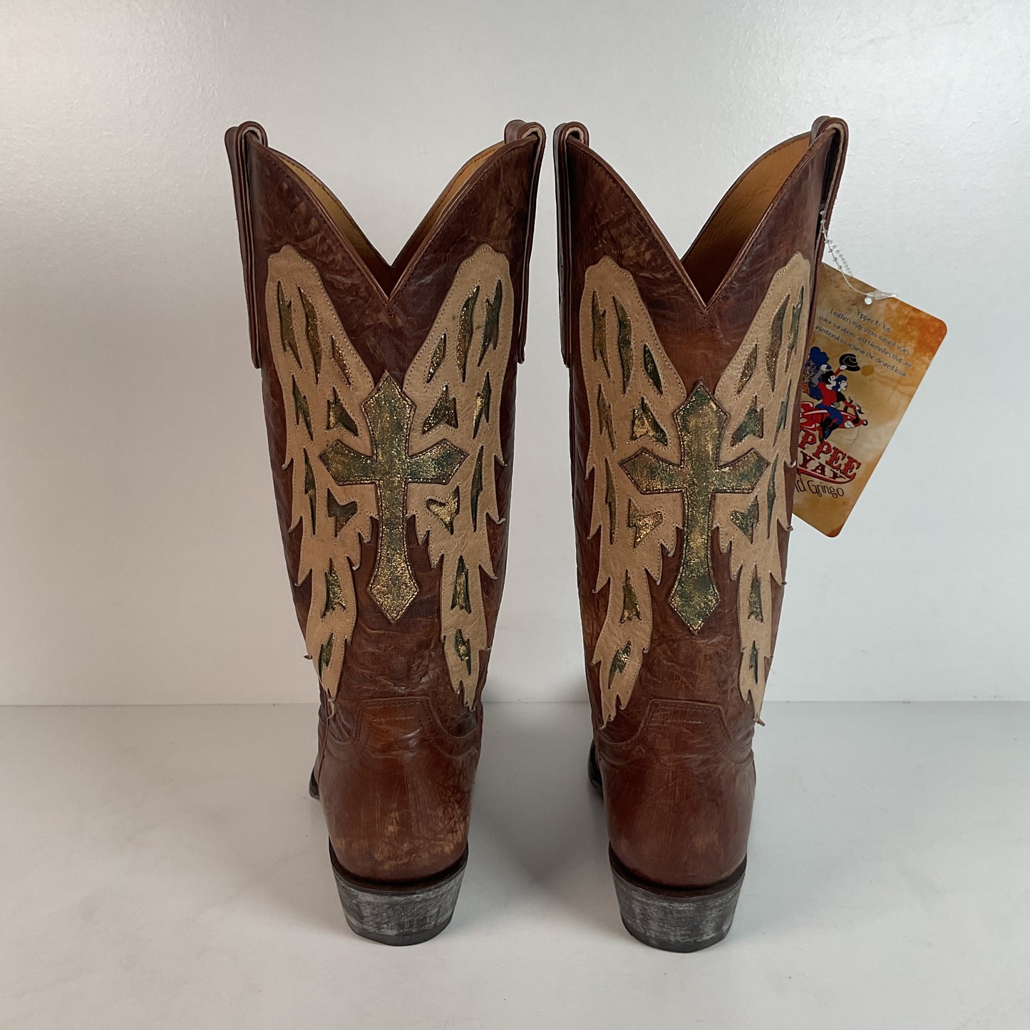 Yippee Ki Yay by Old Gringo Cowgirl Boots | Angelic Crucifix | Women’s 8 B