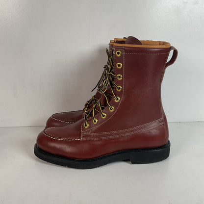 Vintage Herman Survivors’ Moc Toe Boots | USA Made | Men’s 7 | Women’s 8