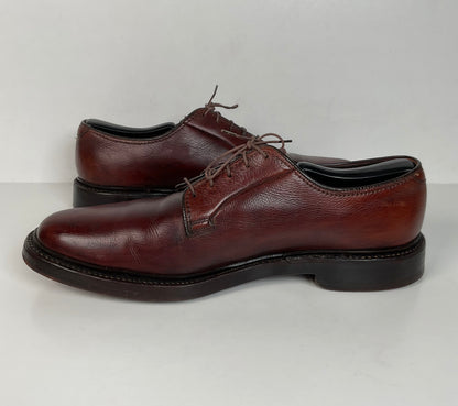 Vintage Florsheim Imperial Kenmoor Derby Shoes | Plain Toe | Men’s 9 D