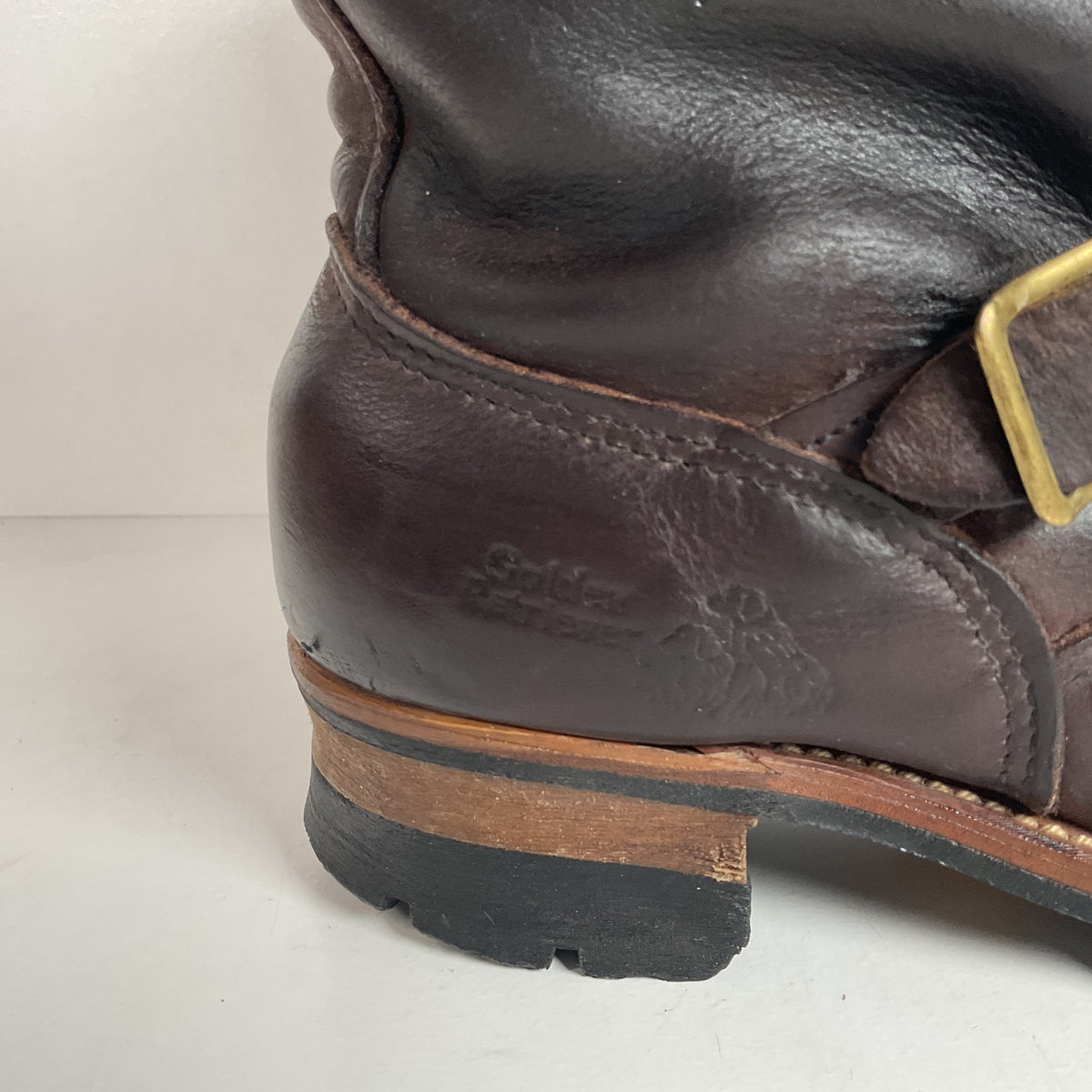 Abilene’s Golden Retriever Engineer Ankle Boots | USA Made | Women’s 9 M