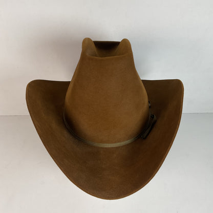 Bailey Hand Creased Cowboy Hat 6 7/8 Texas Made 5X Beaver