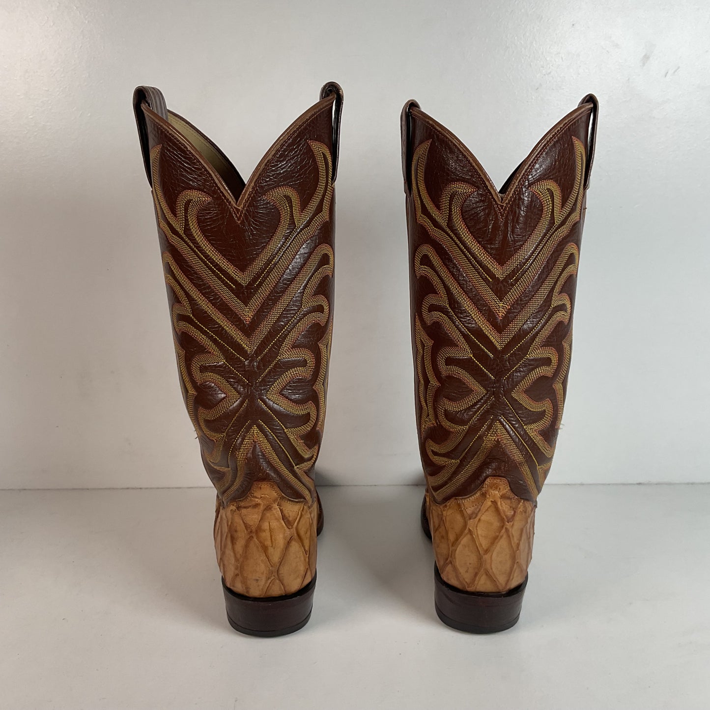Vintage Tony Lama El Rey Anteater Boots — Men’s 5 | Women’s 6