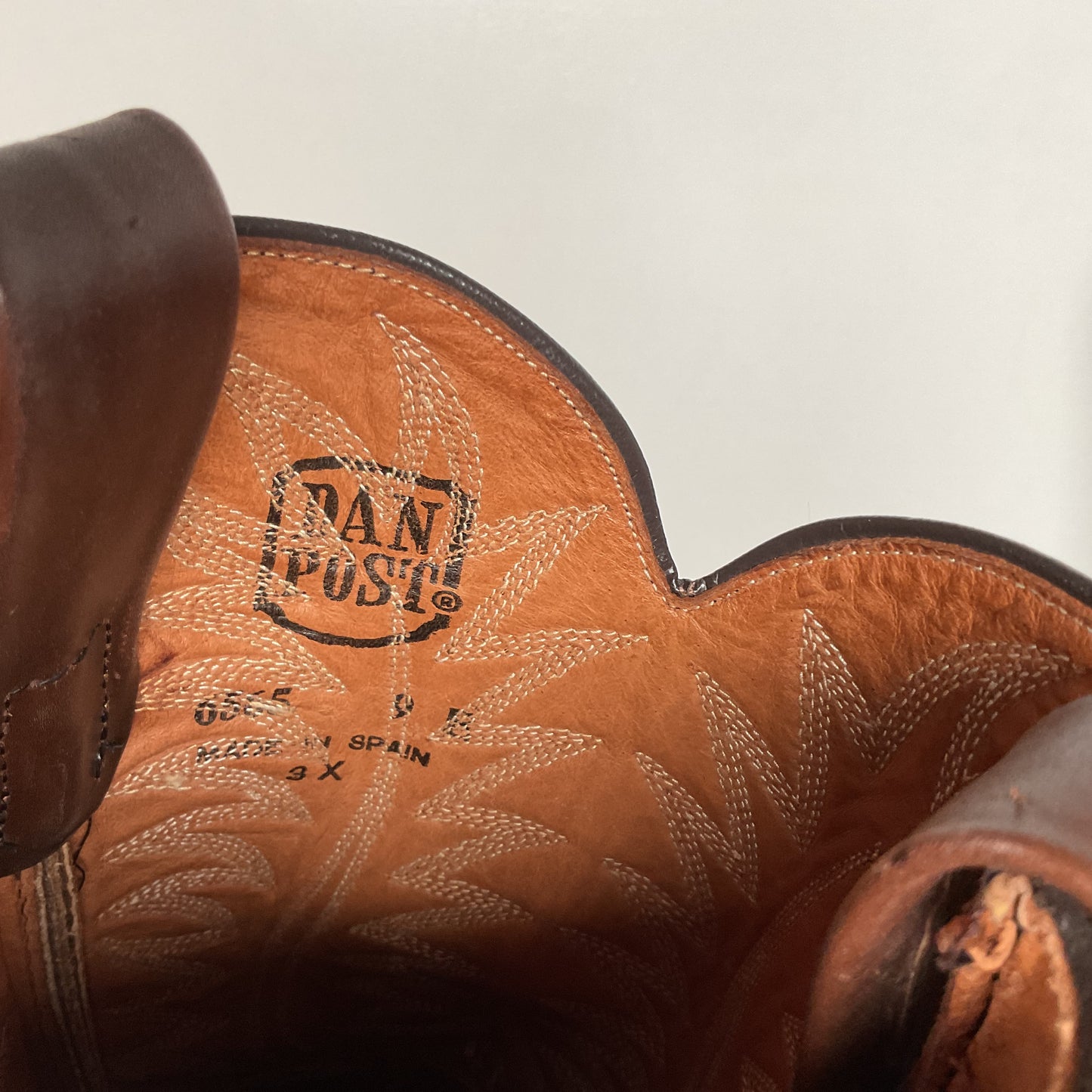 Vintage Dan Post Cowbpy Boots | Spanish Collection | Narrow | Men’s 9