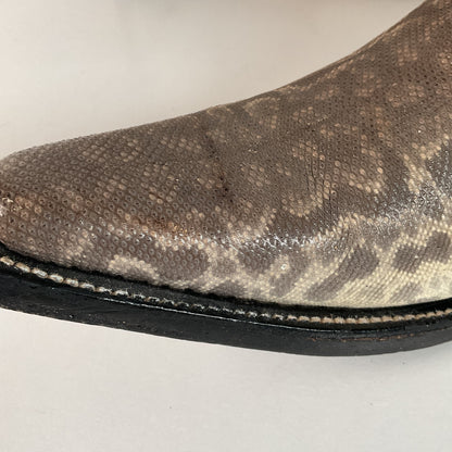 Karung Snakeskin Cowboy Boots | Water Snake | Exotic | Men’s 10.5