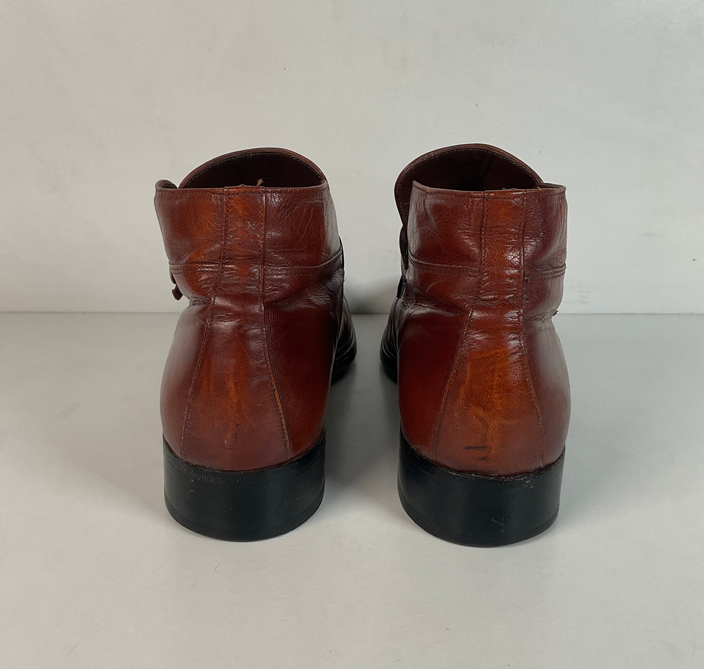 Vintage Florsheim Imperial Guardsman Chukka Boots 9.5 C 70s Monk Strap