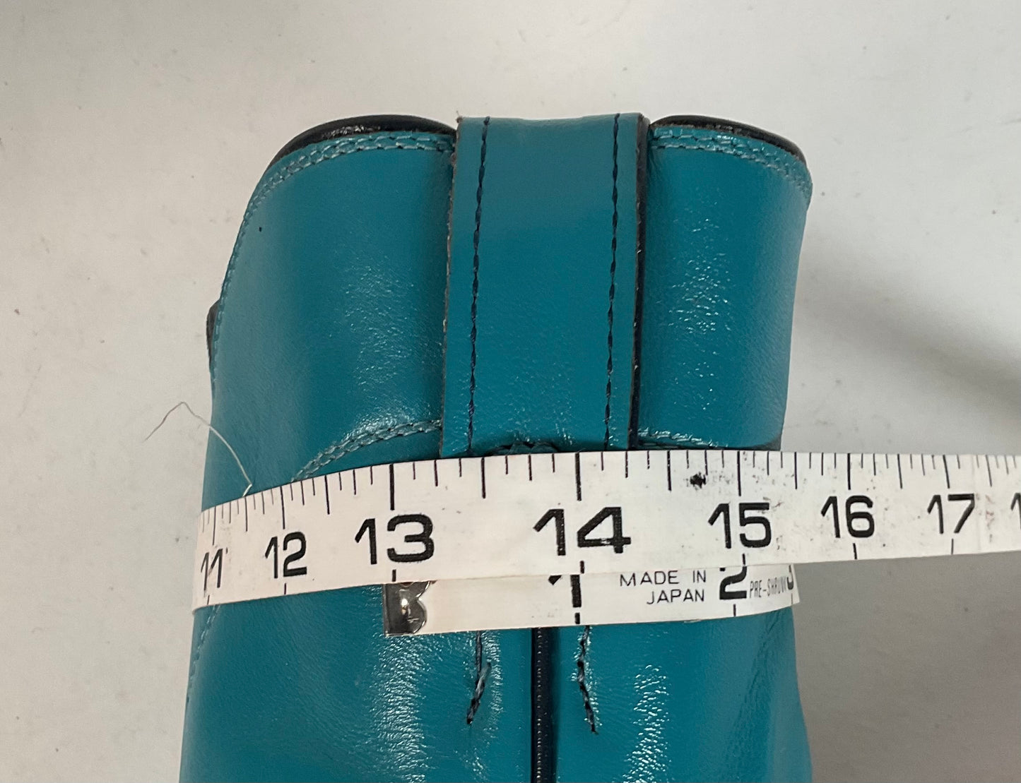 Justin Cowgirl Roper Boots | USA Made | Teal | Women’s 7 C