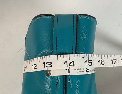 Justin Cowgirl Roper Boots | USA Made | Teal | Women’s 7 C