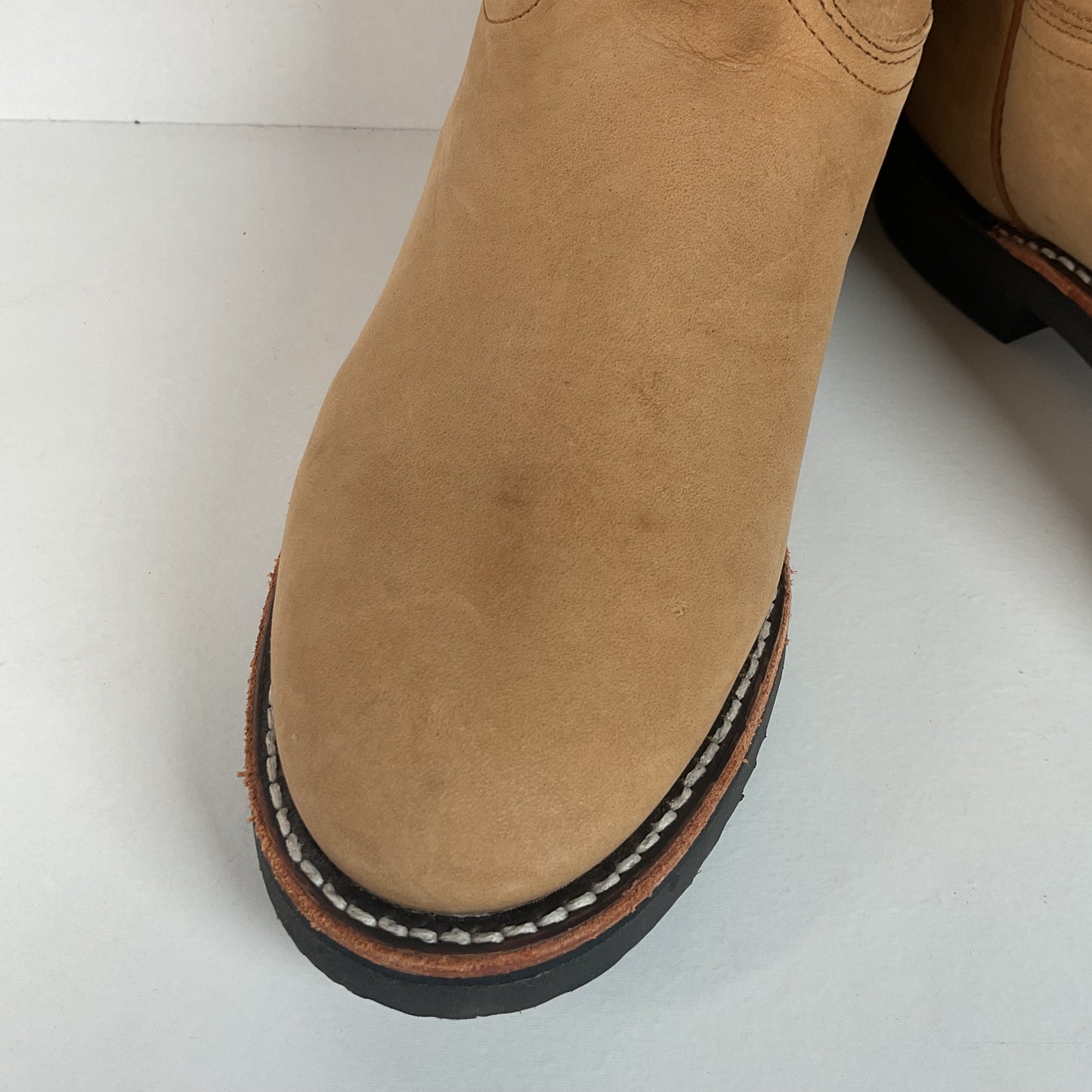 Justin Elk Skin Roper Boots | Tekno Crepe | USA Made | Women’s 7 B