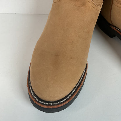 Justin Elk Skin Roper Boots | Tekno Crepe | USA Made | Women’s 7 B