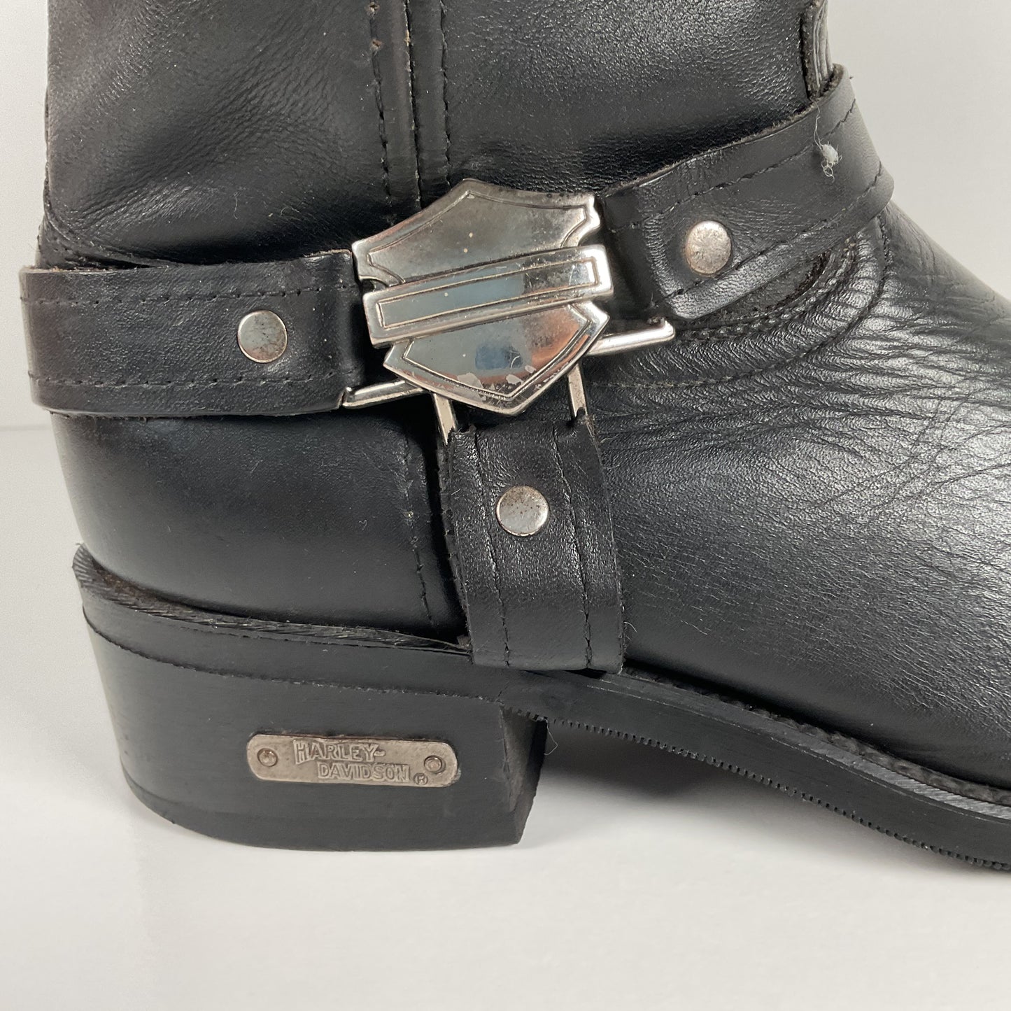 Vintage Harley Davidson Ankle Boots | Harness | USA Made | Men’s 8 D